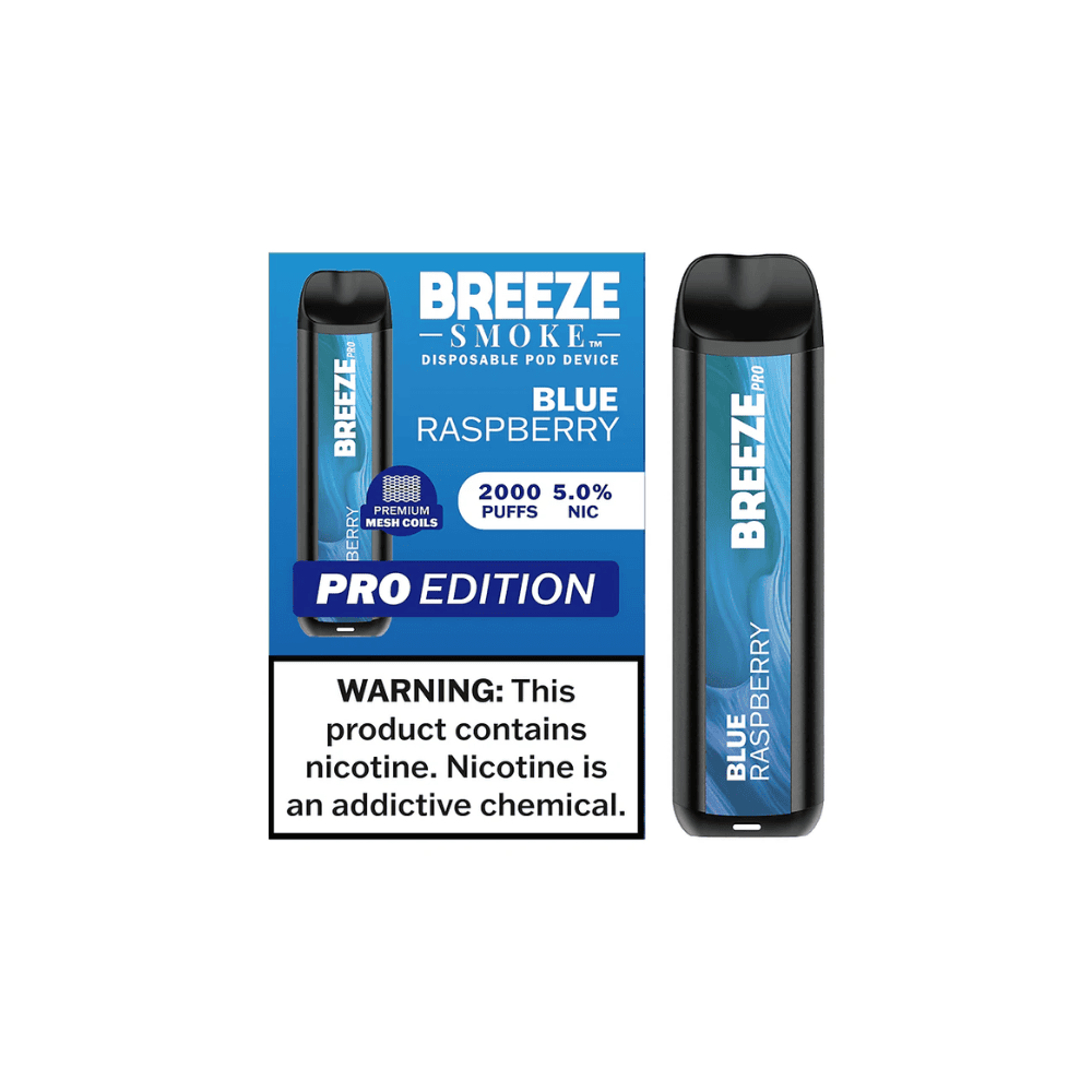 BREEZE PRO 2K- BLUE RASPBERRY
